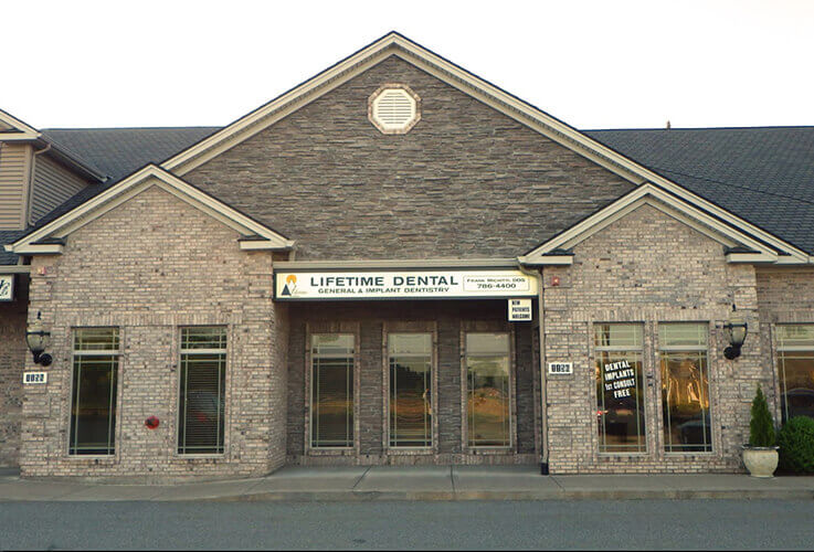 Outside view of Lifetime Dental of Agawam in Agawam, MA