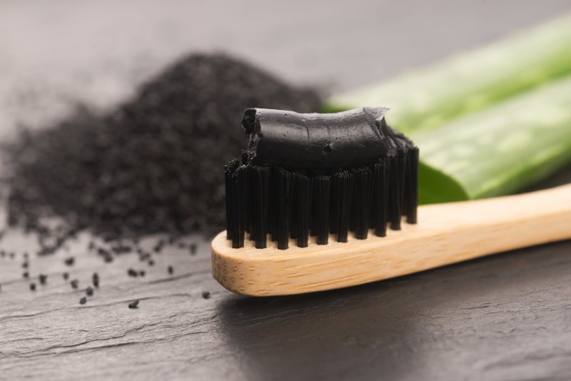 charcoal toothpaste popular trend bad for your teeth